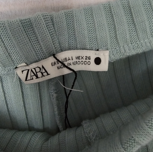 Zara ribbed flare pants - Picture 4 of 6